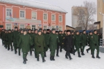 В Советском районе продолжается призыв новобранцев
