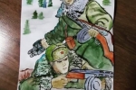 Определены победители конкурса рисунков «Рисуем Победу»