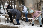 В Советском районе проходит субботник