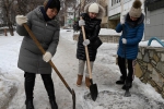 В Советском районе проходит субботник