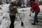 В Советском районе проходит субботник