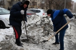 В Советском районе проходит субботник
