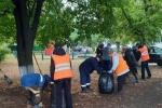 В Советском районе проходит субботник