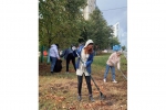 В Советском районе проходит субботник