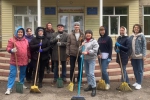 В Советском районе проходит субботник