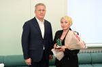 Глава Башкирии передал семьям погибших героев СВО ордена Шаймуратова