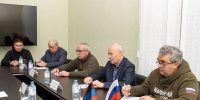 Константин Толкачев провел встречи с руководителями парламентов ДНР и ЛНР Константином Кузьминым и Денисом Мирошниченко - Государственное собрание - Курултай