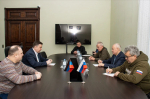 Константин Толкачев провел встречи с руководителями парламентов ДНР и ЛНР Константином Кузьминым и Денисом Мирошниченко
