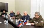 Константин Толкачев провел встречи с руководителями парламентов ДНР и ЛНР Константином Кузьминым и Денисом Мирошниченко