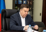Константин Толкачев провел встречи с руководителями парламентов ДНР и ЛНР Константином Кузьминым и Денисом Мирошниченко