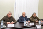 Константин Толкачев провел встречи с руководителями парламентов ДНР и ЛНР Константином Кузьминым и Денисом Мирошниченко