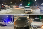 23-летняя уфимка-пешеход пострадала из-за столкновения двух автомобилей