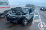 В Башкирии в ДТП с Dawoo Nexia и ВАЗ-2109 пострадали несколько человек