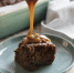 Salted caramel poured on a piece of cake - News102.Ru
