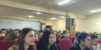 Участники СВО и активисты ЛДПР провели для студентов колледжа открытый Урок мужества - ЛДПР