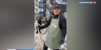 Мэр Уфы Ратмир Мавлиев вышел на общегородской субботник | ГТРК «Башкортостан» - ГТРК Башкортостан