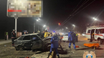 Уфимец пострадал в сильной лобовой аварии