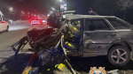Уфимец пострадал в сильной лобовой аварии