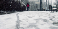 гололед снег улица город - News102.Ru