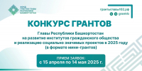 Объявлен конкурс грантов Главы Башкирии для социально ориентированных НКО - Башинформ