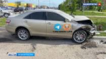 В Уфе в Сипайлово женщина на кроссовере при развороте столкнулась со встречной иномаркой | ГТРК «Башкортостан»