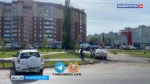 В Уфе в Сипайлово женщина на кроссовере при развороте столкнулась со встречной иномаркой | ГТРК «Башкортостан»