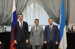 В Полномочном Представительстве РБ состоялась рабочая встреча с Председателем МЦППТ «КГТ»