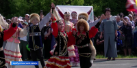 В Хайбуллинском районе Башкортостана отметили Сабантуй и Курбан-Байрам - сюжет "Вестей" | ГТРК «Башкортостан» - ГТРК Башкортостан