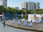 В Москве на Коньковских прудах впервые организовали башкирский сабантуй