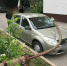 В Уфе по вине экскаваторщика электроопора упала на Renault - Сетевое издание Республика Башкортостан