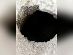 В Уфе обнаружили очередной провал грунта