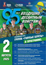 Поздравляем ветеранов и военнослужащих с Днем Воздушно-десантных войск России!