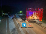 В Уфе девушка за рулём легковушки врезалась в пожарную машину