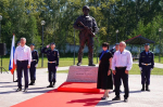 Башкирская земля приняла бронзового десанта