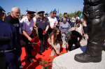 Башкирская земля приняла бронзового десанта
