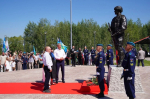 Башкирская земля приняла бронзового десанта