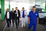 Радий Хабиров навестил в больнице пострадавших на предприятии БСК