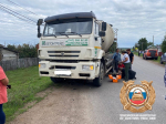 В Башкирии 15-летний водитель мопеда погиб под колесами КАМАЗа