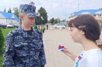 В Башкортостане росгвардейцы приняли участие в праздновании Дня Государственного флага Российской Федерации