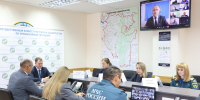 Совещание  с руководителями штабов муниципалитетов - ГУ МЧС России по РБ