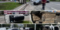 Водитель «Москвича» попал в больницу после столкновения с иномаркой - Комсомольская правда