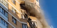 В Уфе на улице Бакалинской ликвидировали пожар в многоквартирном доме - Сетевое издание Ufaved.Info
