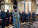 Сотрудники МЧС России приняли участие в благодарственном молебне в честь образа Божией Матери «Неопалимая Купина»