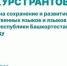 2,5 млн рублей на развитие языковой культуры - Совет гор. округа Уфа
