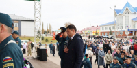 Сотрудники МЧС России простились с погибшим на СВО товарищем Булатом Хисамовым - ГУ МЧС России по РБ