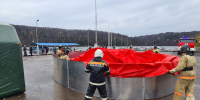 Комплексные учения прошли на одном из объектов Республики Башкортостан - ГУ МЧС России по РБ