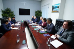 Встреча с Председателем Верховного Совета узбекской Республики Каракалпакстан Аманбаем Орынбаевым
