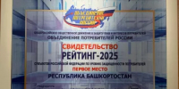 Минторг РБ получил свидетельство Рейтинга субъектов РФ по уровню защищенности потребителей - Министерство торговли и услуг