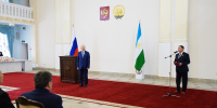 В Колонном зале состоялась церемония вручения государственных наград России и Башкортостана - Государственное собрание - Курултай