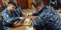 В Чишмах прошёл шахматно-шашечный турнир среди сотрудников Росгвардии - Росгвардия